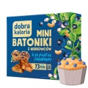 Mini Dobra kalorická tyčinka, bobule, zdravá desiata