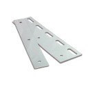 Upevňovacia doska pre PVC závesy vyrobená z 200mm PVC fólie