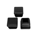 Profilové krytky 20x20mm čierne - 50 ks.