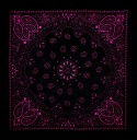 Bandana bandana čierna bandana paisley šatka