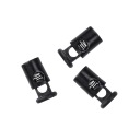 Zátka šnúry LUX SINGLE ROUND BLACK 2944