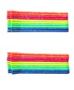trblietavá sada špendlíkov RAINBOW, dúhových špendlíkov