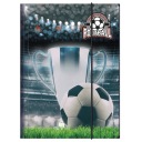 A4 ŠKOLSKÝ BOX S GUMOU, MAĽOVANÝ FUTBAL