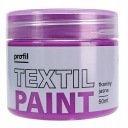 PROFIL svetlá farba na textil 50ml levanduľa