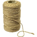 Šedé bavlnené mäsové nite 100g Brown