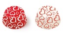 LOVE košíčky na muffiny 50x32mm 36 ks