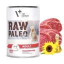 RAW PALEO Mokré krmivo pre psov Mono Beef 400g