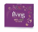 Čaj IRVING White Green krabička na čaj, zloženie 6 príchutí, 30 ks