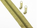 Zips ZIPPÁSKA 5mm 5m +10 kusov BÉŽ