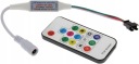 Magic RGB ovládač 3pinový LED ovládač WS2811 Diaľkové ovládanie WS2812