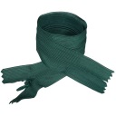 ZAHRNUTÝ zips, NEODDELITEĽNÁ SIEŤ #3 45cm ZELENÁ C