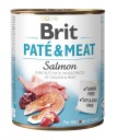 Brit Pate Meat Losos Mokré krmivo s lososom 800 g
