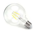 E27 LED FILAMENT žiarovka 4W studená biela žiarovka G95