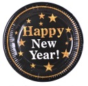 Čierne taniere Šťastný Nový Rok Silvester Nový rok