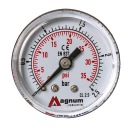 MERAČ TLAKU 40MM ZADNÝ 1/8 2,5 BAR HODINY TLAKU