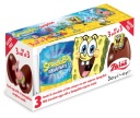 ČOKOLÁDOVÉ PREKVAPENIE VAJCIA SPONGEBOB 3-BAL