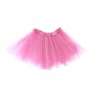 Tylová tutu sukňa pre dievčatá, OUTFIT, SVETLO ružová, 30 CM
