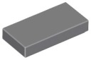 LEGO TILE 3069b DLAŽDICA 1x2 tmavosivá NOVINKA (1g)
