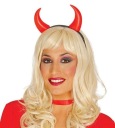 ČELENKA RED DEVIL ROHY UNISEX HALLOWEEN