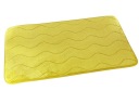 Kúpeľňový koberček Sumba Runner Antislip Olive Waves 45x75 cm