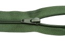 Špirálový zips 80 cm Zelená