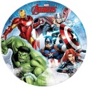 Avengers Marvel tanier na opakované použitie 21 cm