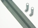 Zips ZIPPÁSKA 5mm 10m +20 kusov SIVÁ