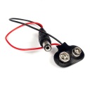 Konektor Adaptér Západka Batéria Spona 9V na jednosmerný prúd 2.1/5.5 5.5x2.1