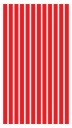 Nálepky na motorku STRIPES 30cm Červené