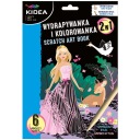 Omaľovánka 2v1 Scratch Book od KIDEA PRINCESSES