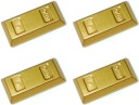 LEGO Gold Metallic Gold Bar 6294492 99563 - 4ks