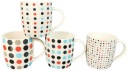 HRNČEK 360ml DOTS MIX vzory