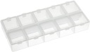 Organizér s 10 samostatnými priehradkami 13,3x6x2,1cm OR8