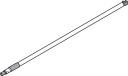 BLUM ZRG.421V.ID METABOX zábradlie 450mm šedé
