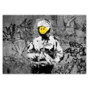 Samolepky A5 LEVEL Banksy Smiley