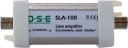 DSE SLA-100 20dB satelitný zosilňovač na kábel