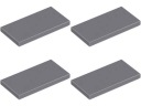 LEGO TILE 87079 TILE 2x4 tmavosivá DBG NEW (4g) 4 ks.