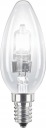 Halogénová sviečková žiarovka B35 E14 230V 375lm 28W = 40W ECO