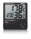 METEOROLOGICKÁ STANICA Kancelárska PREMIUM Teplomer Hygrometer HODINY ALARM Stojan