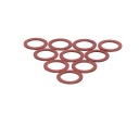 10x FIBER Tesnenie 24x15 sprchový hadicový ventil univerzálny plochý