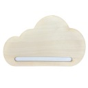 DREVENÁ POLOVIČNÁ MANDALA ZÁKLADNÁ RUKÁVKA CLOUD