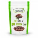 Bio Kakaové bôby Criollo, tepelne neupravené, 130g NatVita
