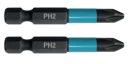 MAKITA B-63725 SKRUTKOVACIE HROTY PH2 50MM 2 ks.
