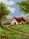 Plátno s potlačou 15cm*20cm - 2001