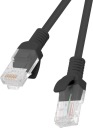 LAN Patchcord UTP RJ45 kábel cat.6 black 0,25m HQ