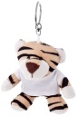Maskot Keychain Tiger in Tričko - 10cm