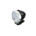 3LED predná lampa JY-592, čierna