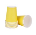 ŽLTÉ narodeninové papierové poháre 220ml párty