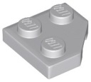 3x LEGO 26601 Klin, tanier 2 x 2 Zrezaný roh