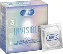 DUREX Invisible kondómy, 3 kusy, lubrikované